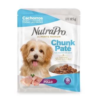 19-NutraPro Chunk Alimento Húmedo Cachorro