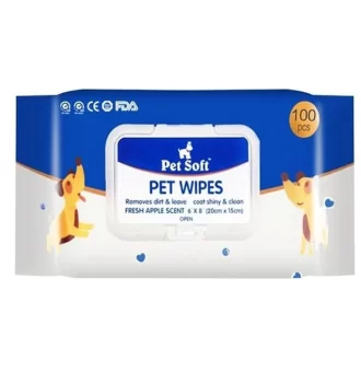 50-Paños Húmedos Pet Wipes