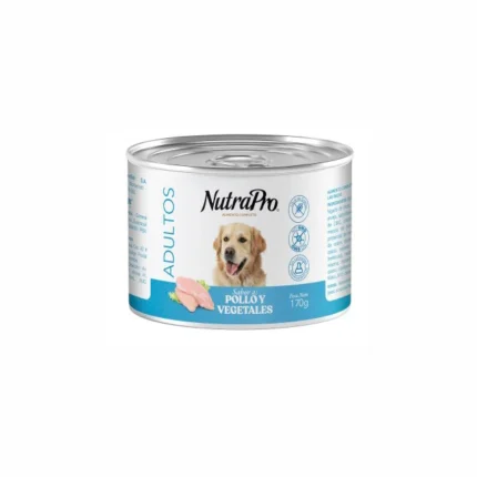 NutraPro Paté Lata Alimento Húmedo Adulto Pollo 170gr