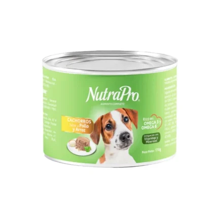Nutra pro lata alimento húmedo cachorro pollo