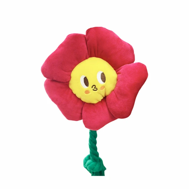 Juguete flor Juguete de peluche para perros