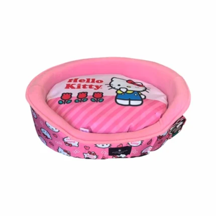 Cama para perros de plumón y esponja
