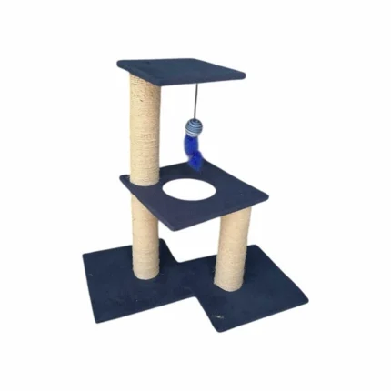 Rascador de gato tres pisos