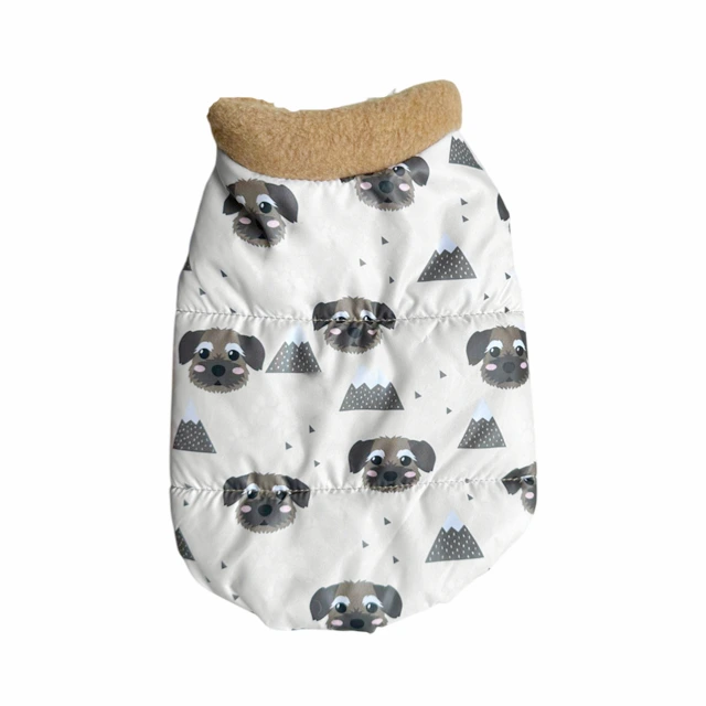 Ropa chaleco mike cafe claro Ropa para perros