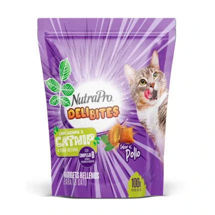 Snack para gatos con catnip