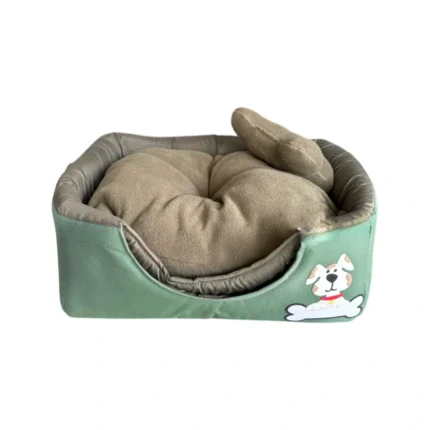 Cama y casa para perros 2 en 1