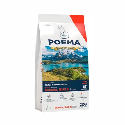 Poema alimento gato esterilizado