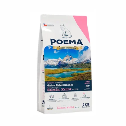 Poema alimento gato esterilizado control urinario