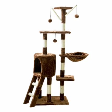 Rascador torre para gatos diferentes niveles