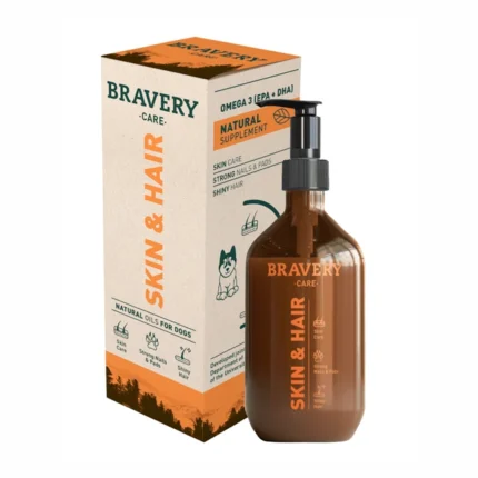 Bravery aceite de salmón skin & hair