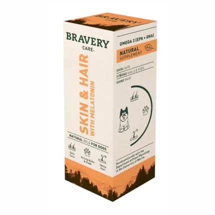 Bravery aceite de salmón skin & hair